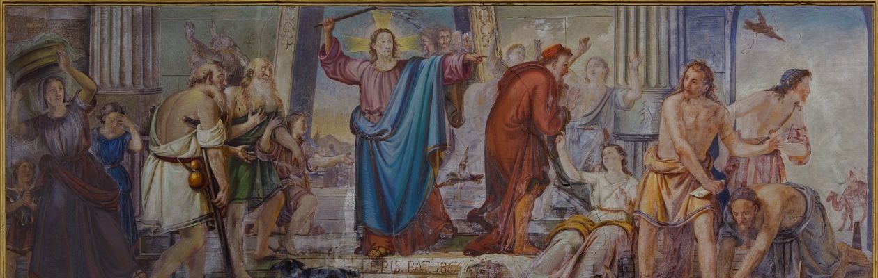 The cleasing of the temple